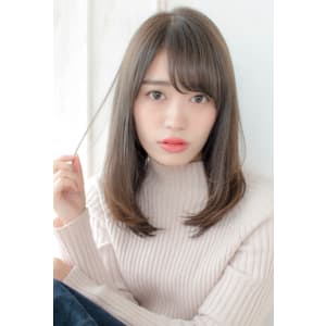 ジェンダーレスストレート【カーキアッシュ】U-154