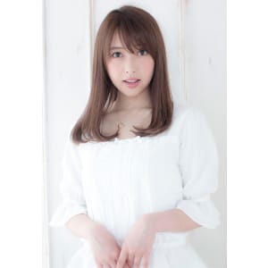 ラグジュアリーストレート【ピュアラベンダー】U-40
