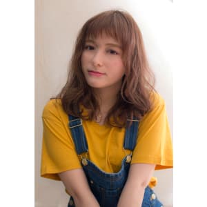 ラフウェーブセミディ【モノアッシュベージュ】U-42