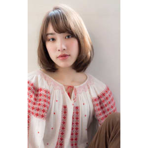 大人ゆるカジボブ【シフォングレージュ】U-31