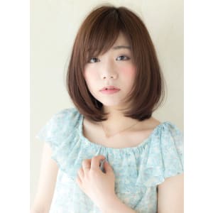 大人かわいいフレンチボブ【シナモンブルージュ】U-28
