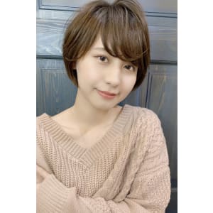 【重山】スタイリング簡単でキレイなショートヘア
