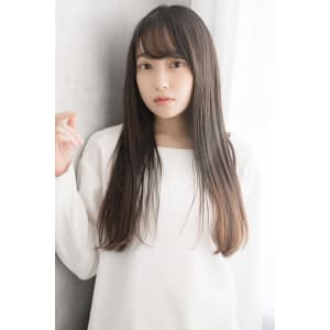 【Luana　難波】柔らかストレートロング 