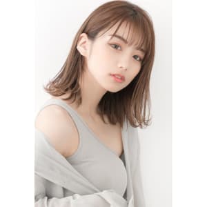 【Luana　難波】大人外ハネボブ×シースルーバング 
