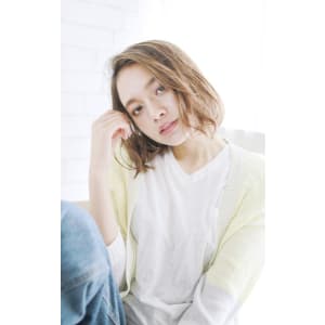 20代30代40代 無造作とろみボブ【草津】