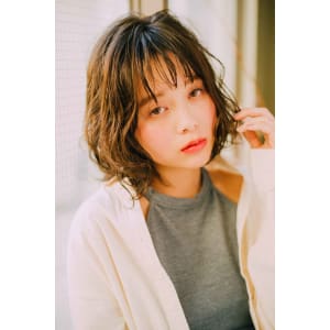 透明感×ふわボブ