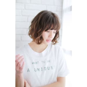 小顔効果ミックスカール