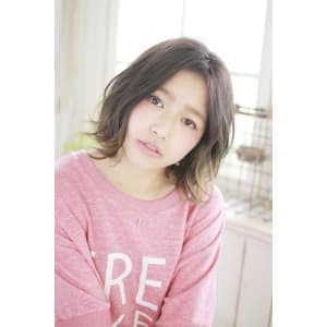 20代30代40代　女度高め外国人風ルーズボブ【草津】 