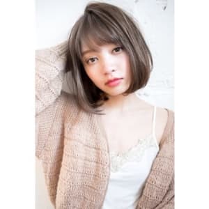 【EIGHT 】ニュアンスボブ×シアーグレージュ