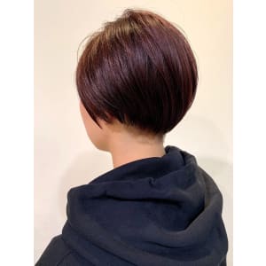 ツーブロックショート 