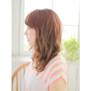 オシャレゆるカールパーマ