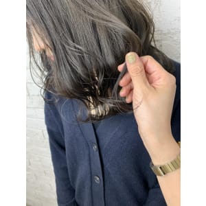 アッシュグレー透明感イルミナカラー池袋