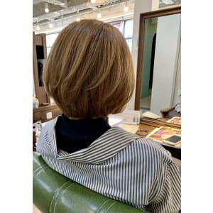【重山】バッサリ！セミロング～レイヤーボブへお客様スタイル♪