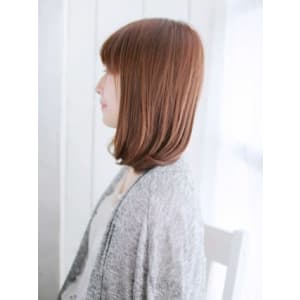 ツヤ感のあるワンカールスタイル