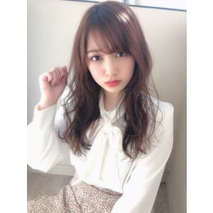 ほつれウェーブセミディ
