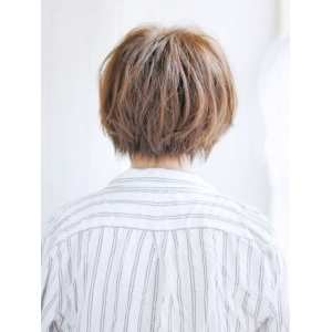 丸みのあるショートボブスタイル