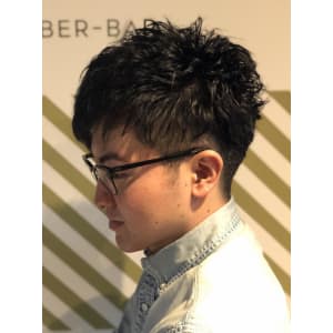 ヒートカールスタイル【BARBER-BAR】
