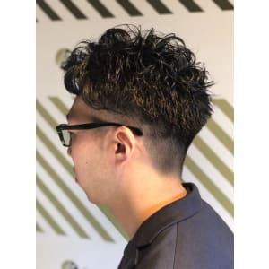 大人のパーマスタイル【BARBER-BAR】