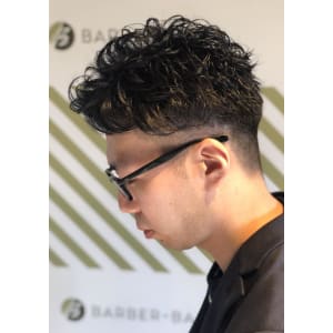 大人のパーマスタイル【BARBER-BAR】