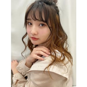 cropes辻堂 谷川　カジュアルハーフアップ団子