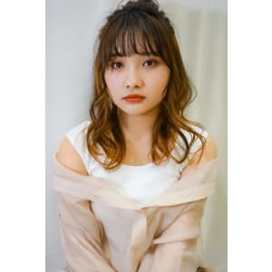 cropes辻堂 谷川　カジュアルハーフアップ団子