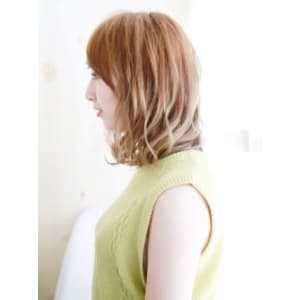 抜け感ゆるふわミックスカール