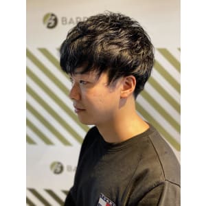 BARBER-BARでマッシュスタイル