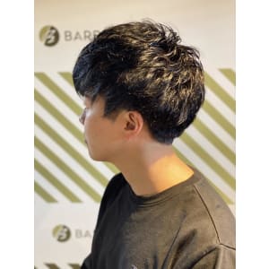 BARBER-BARでマッシュスタイル