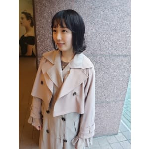 ナチュラルエモい質感ボブ