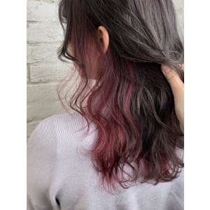ピンクインナーカラー イヤリングカラー ピンク 池袋 - prize Iris 池袋【プライズ アイリス】池袋駅東口店【プライズアイリス イケブクロ イケブクロヒガシグチテン】掲載中