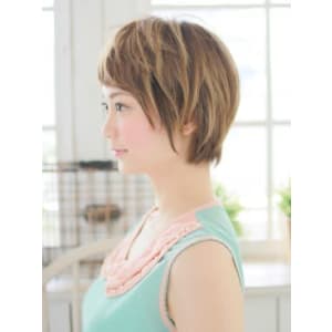 ゆるふわ内巻きパーマヘアー