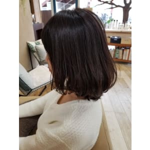 ボブ×バイオレットアッシュ