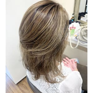 30代女性×ハニーベージュ