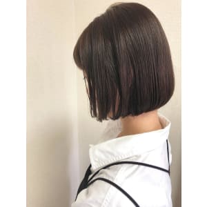 チョコブラウンボブ