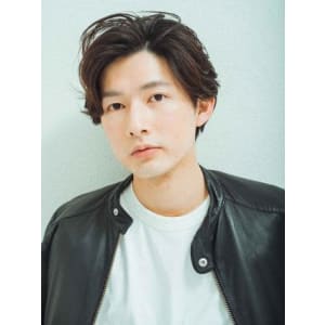 爽やかメンズパーマショート