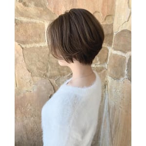 【151e　戸塚】*マニッシュショート+カーキベージュ*