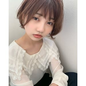 【アフロート添田】大人かわいい顔まわり外ハネショート