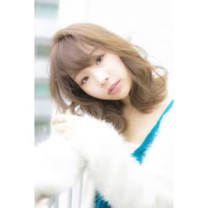 計算ずくのゆるふわ無造作ミディ【池袋】【池袋東口】