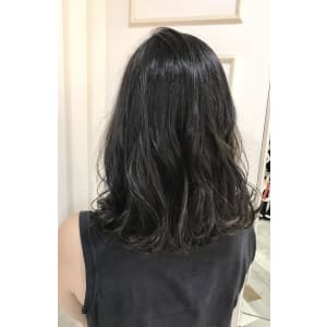 cropes辻堂 谷川　ネイビーグレージュ×ハイライト
