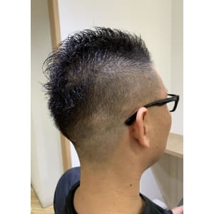 メンズお洒落ベリーショート