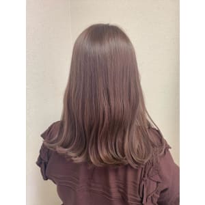 ラベンダーベージュ☆春カラー