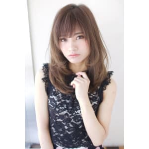 内巻き愛されセミロングA510