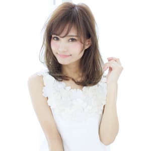 ニュアンスカールエアリーボブエアリーカールふわふわロブ　浅井