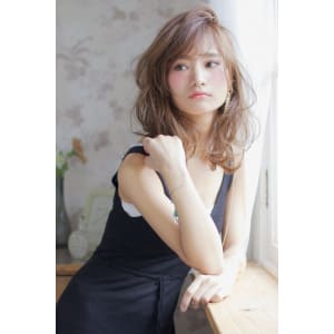 ニュアンスカールエアリーボブエアリーカールふわふわロブA