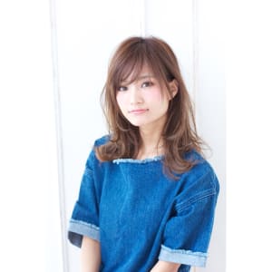 ニュアンスカールエアリーボブエアリーカールふわふわロブA