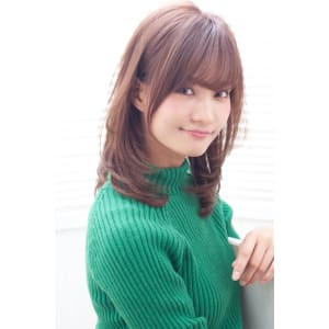 ニュアンスカールエアリーボブエアリーカールふわふわボブA11