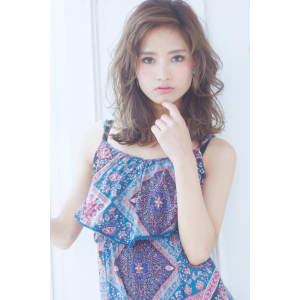 大人女性のパーマスタイルA418