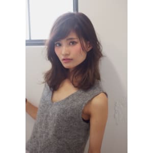 大人女性のパーマスタイルA414