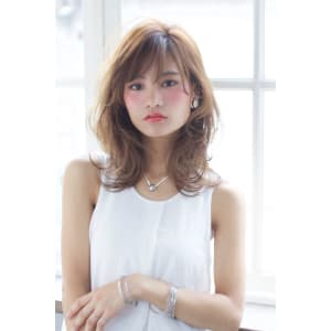 ニュアンスカールエアリーボブエアリーカールふわふわロブA