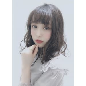 【Euphoria/池袋】暗髪でも透明感カラー☆